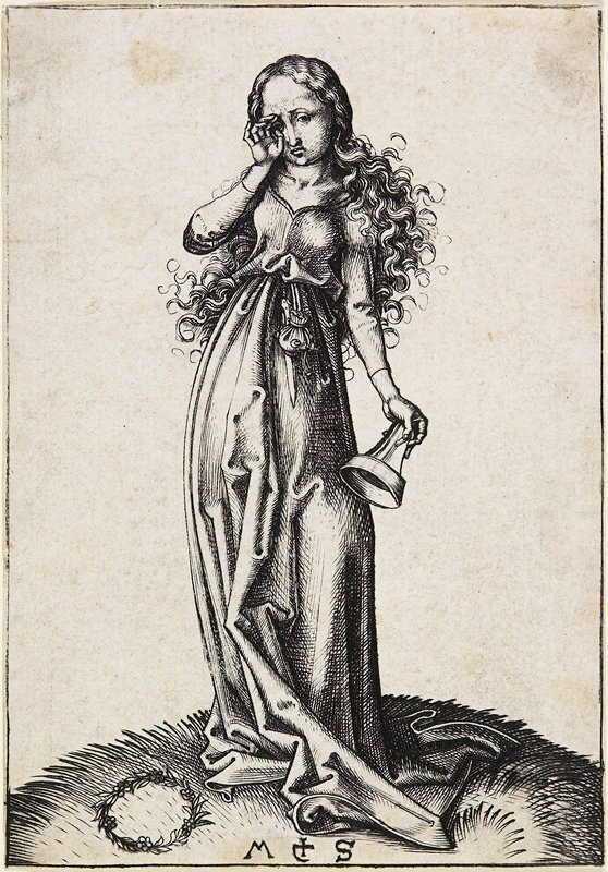 The Third Foolish Virgin, Martin Schongauer, c. 1480–88