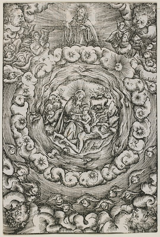 Creation of Eve, Лукас Кранах Старший, XVI век