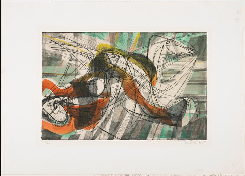 Pegasus, Stanley William Hayter, 1951