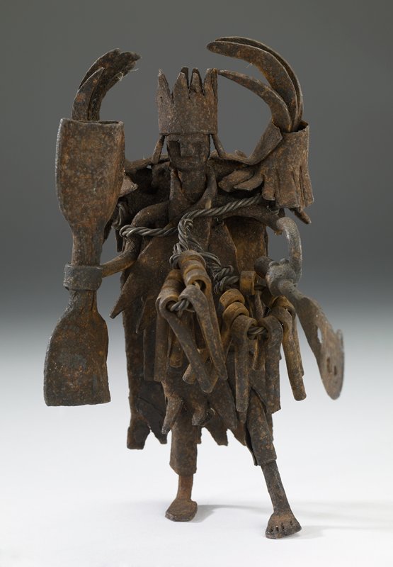 Warrior figure, early 20th century