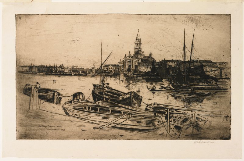 San Giorgio Maggiore, D. Y. Cameron, 1895