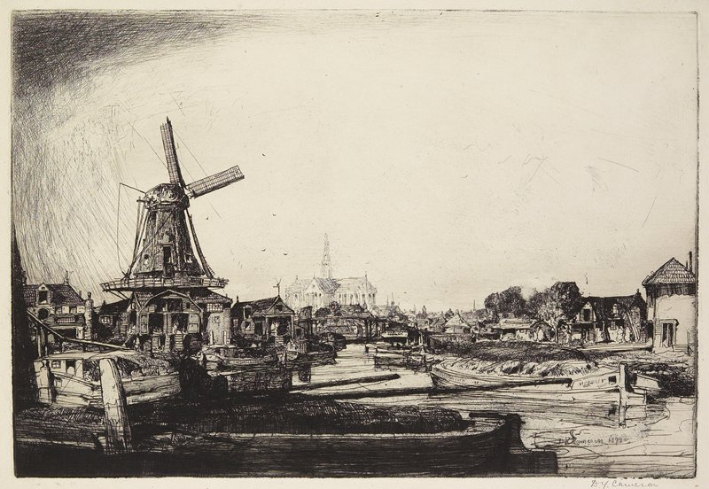 Haarlem, D. Y. Cameron, 1893