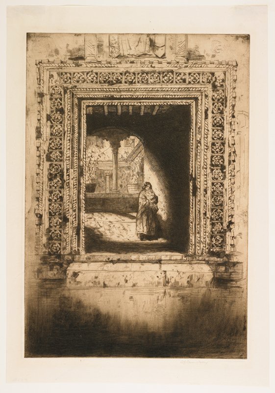 The Abbazia, Venice, D. Y. Cameron, 1900