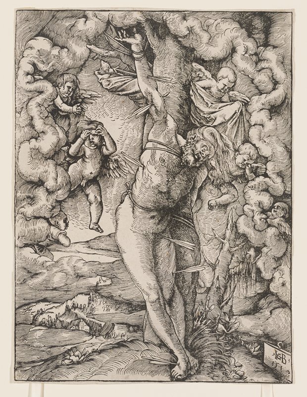 St. Sebastian Bound to a Tree, Hans Baldung, 1514