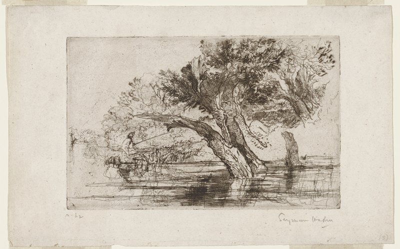 Penton Hook, Francis Seymour Haden, 1864