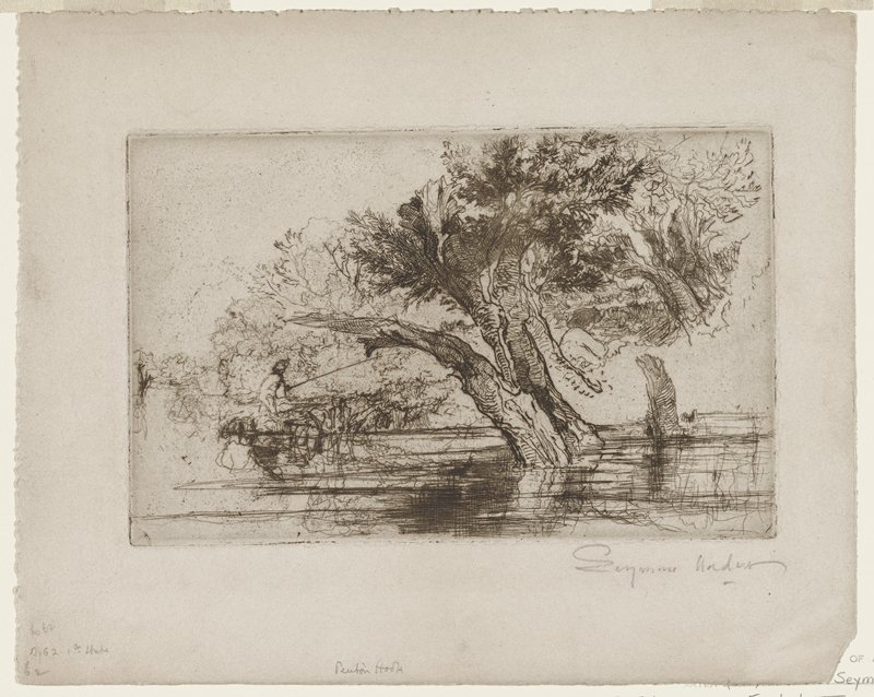 Penton Hook, Francis Seymour Haden, 1864