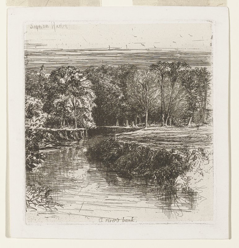 Dundrum River, Francis Seymour Haden, 1863