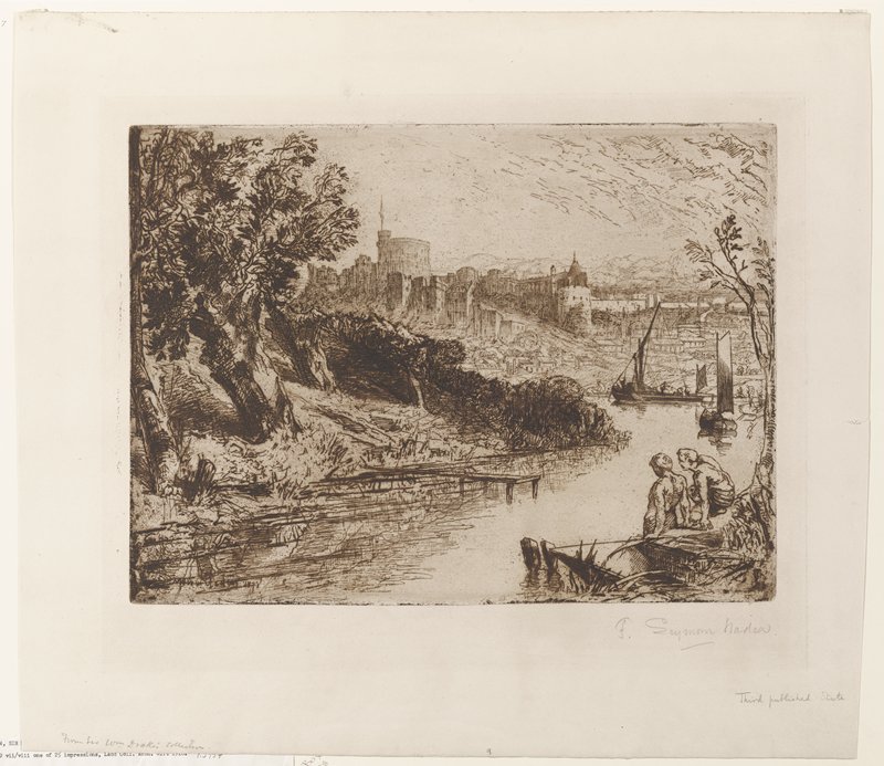 Windsor, Francis Seymour Haden, 1878