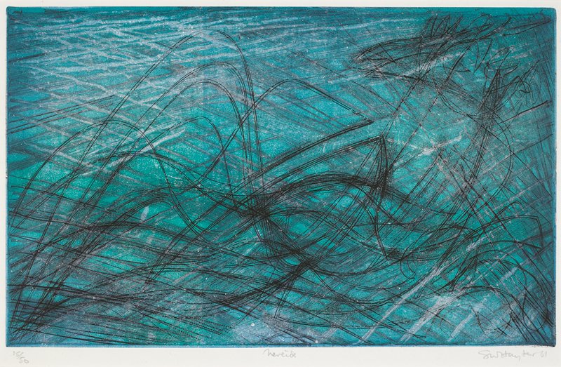 Néréide (Nereid), Stanley William Hayter, 1961