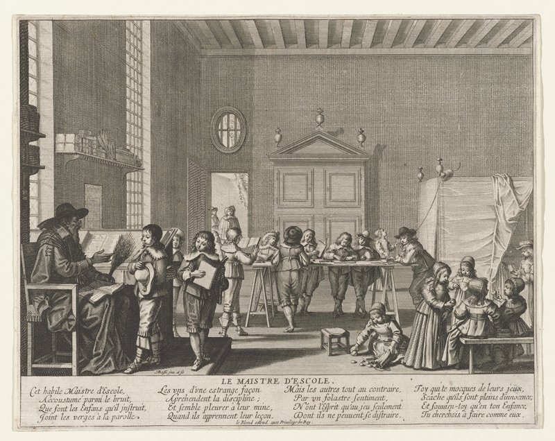 The School Master, Abraham Bosse, c. 1635