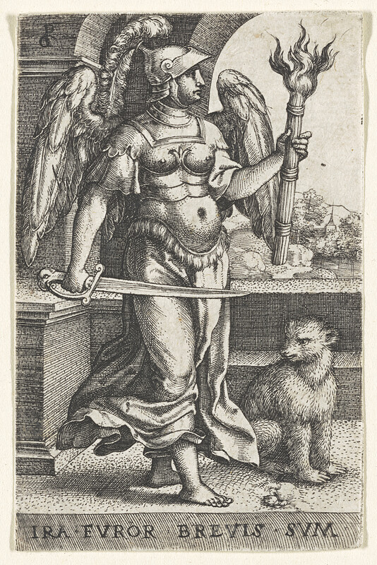 Anger, Georg Pencz, 16th century