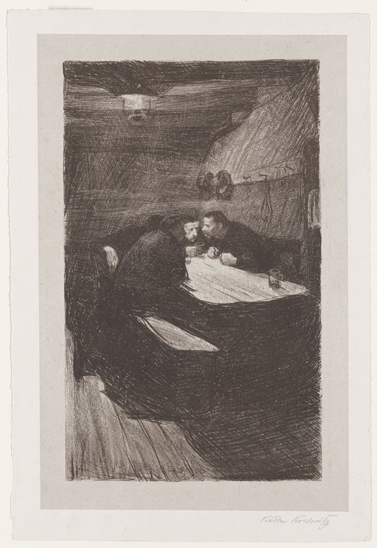 Conspiracy, Käthe Kollwitz, 1898