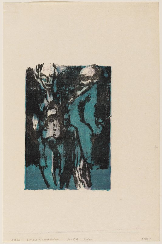Elderly Men, Emil Nolde, 1926 (published 1927)
