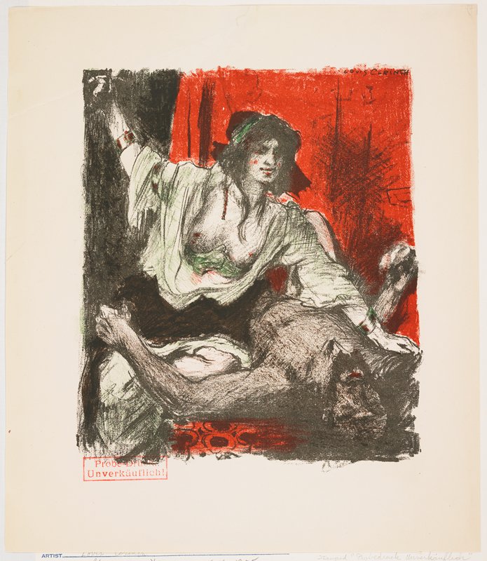 Judith Beheads Holofernes, Lovis Corinth, 1910