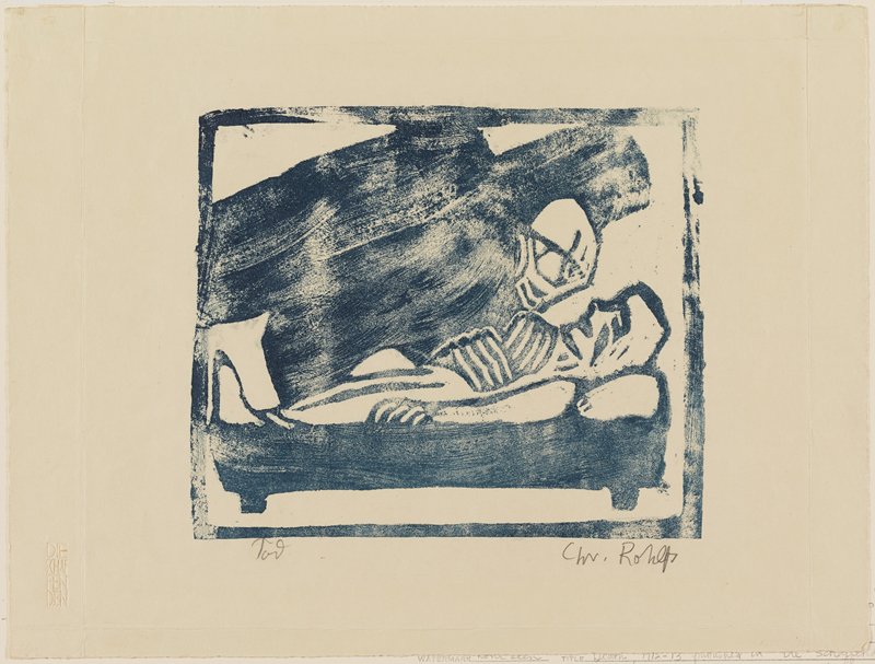Death, Christian Rohlfs, c. 1912–13 (published 1920)