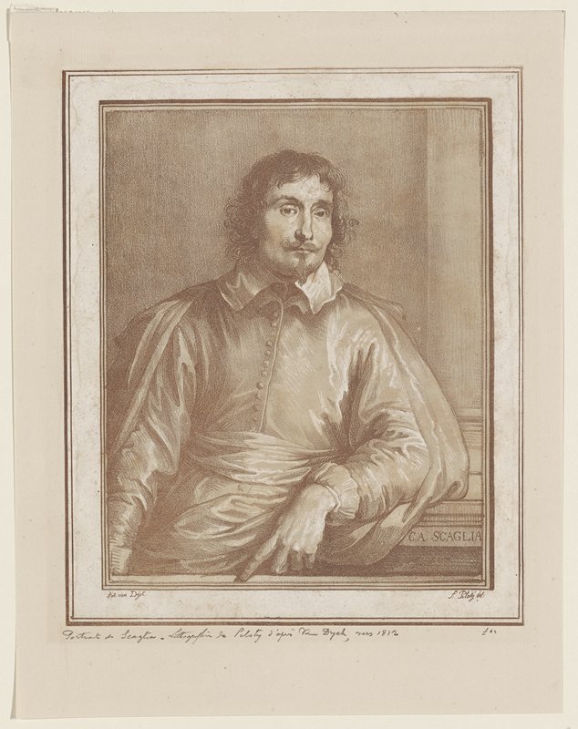 Portrait of Cesare Alessandro Scaglia, Ferdinand Piloty, 1812
