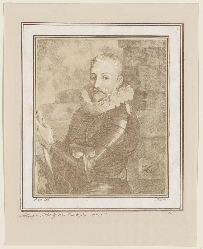 Portrait of an Old Gentleman, Ferdinand Piloty, 1812
