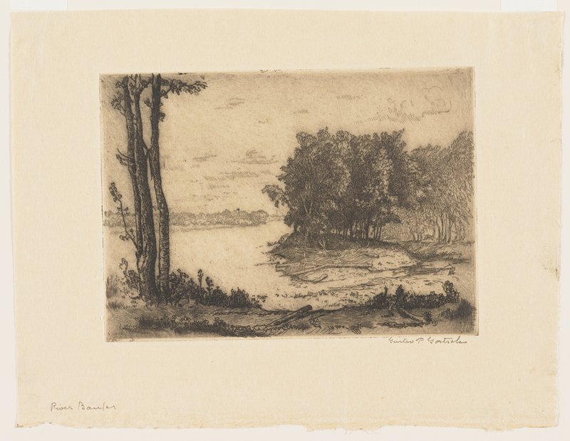 River Banks, Gustav F. Goetsch, early 20th century