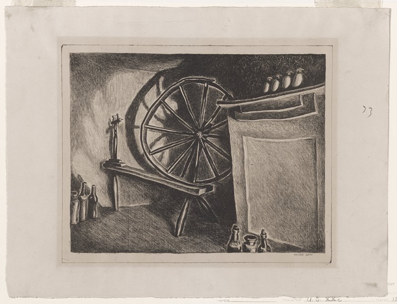 Spinning Wheel, Wanda Gág, 1927