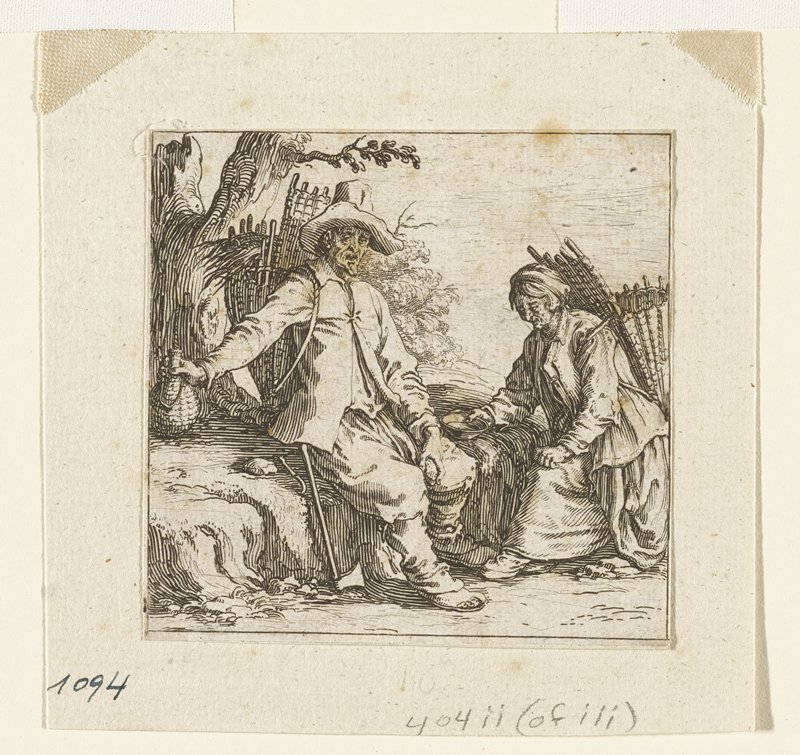 Varie Figure, Jacques Callot, 17th century