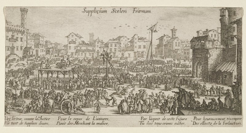 The Punishments, Jacques Callot, 1634