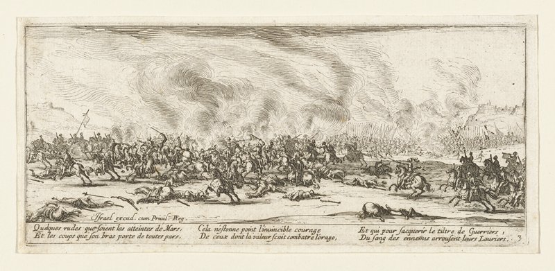 La Bataille, Jacques Callot, 1633