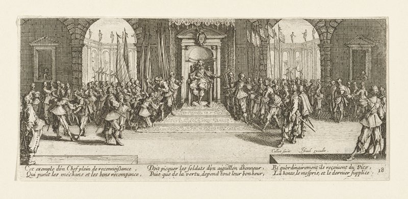 Distribution des Récompenses, Jacques Callot, 1633