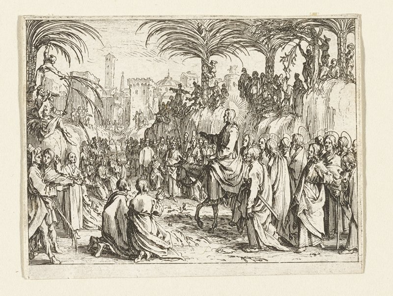 The Entry into Jerusalem, Jacques Callot, 1635