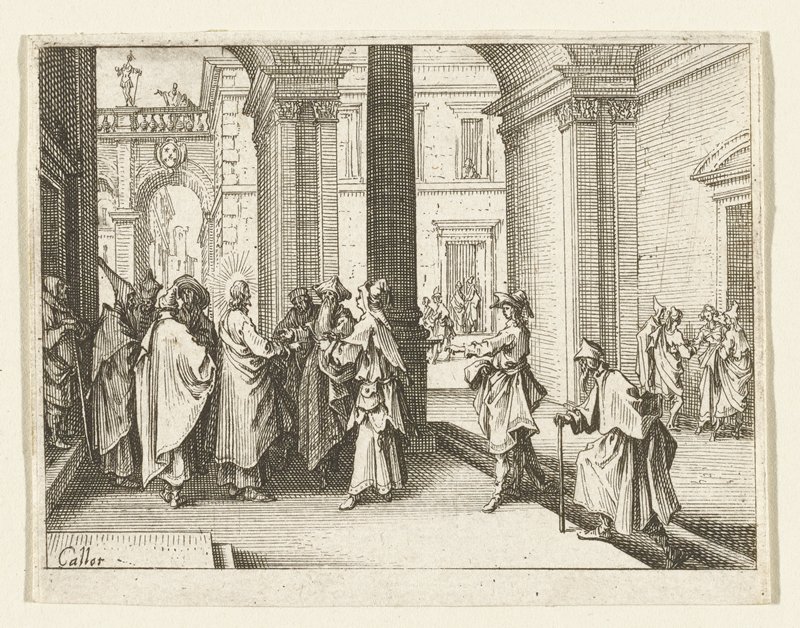 Tribute to Caesar, Jacques Callot, 1635