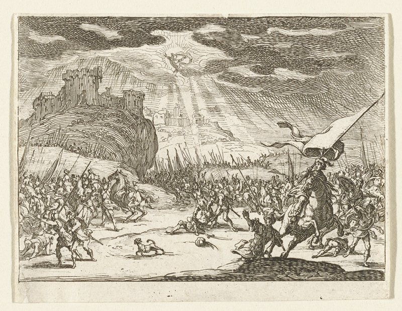 The Conversion of St. Paul, Jacques Callot, 1635