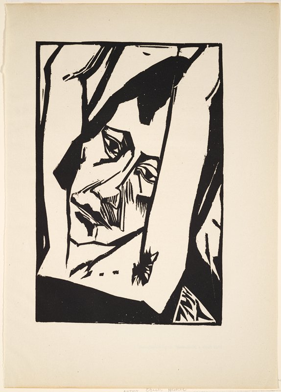 Mädchenkopf, Erich Heckel, 1920