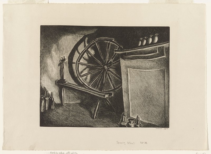 Spinning Wheel, Wanda Gág, 1927