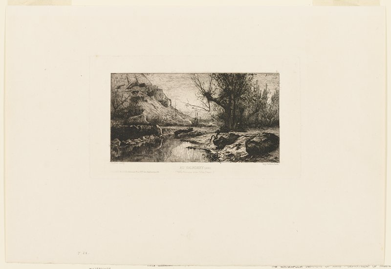 Au Valrômey, Adolphe Appian, 1868