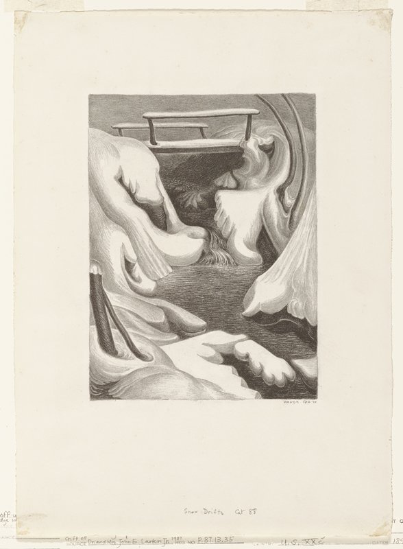 Snow Drifts, Wanda Gág, 1934