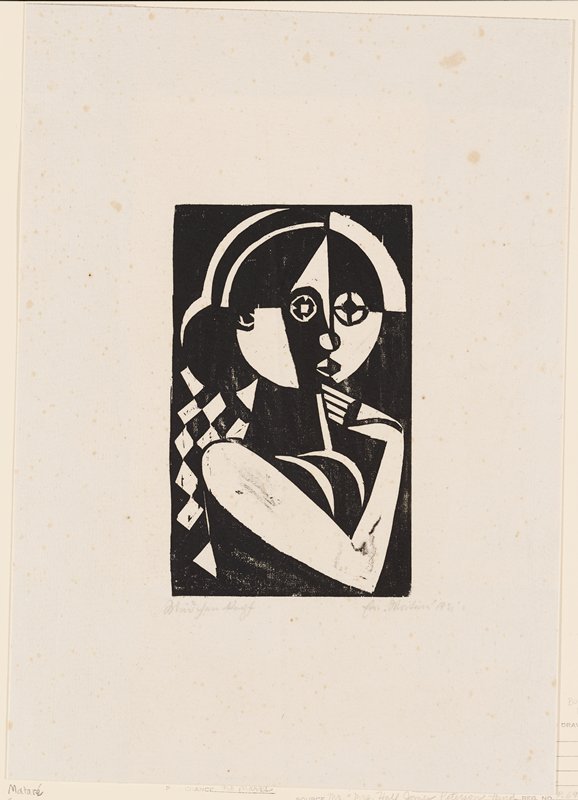 Mädchen, Ewald Mataré, 1921