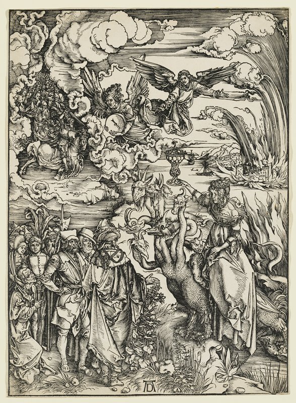 The Babylonian Whore, Albrecht Dürer, 1498