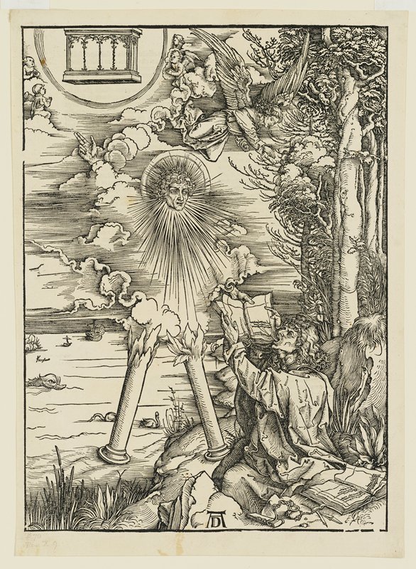 Saint John Devouring the Book, Albrecht Dürer, 1498 (1511 edition)