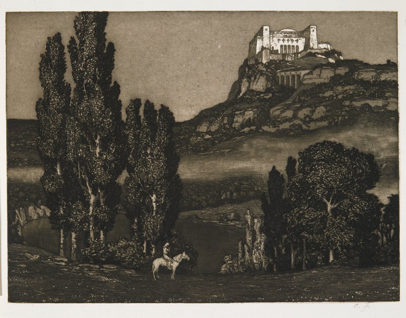 Gralsburg, Otto Fischer, 19th century