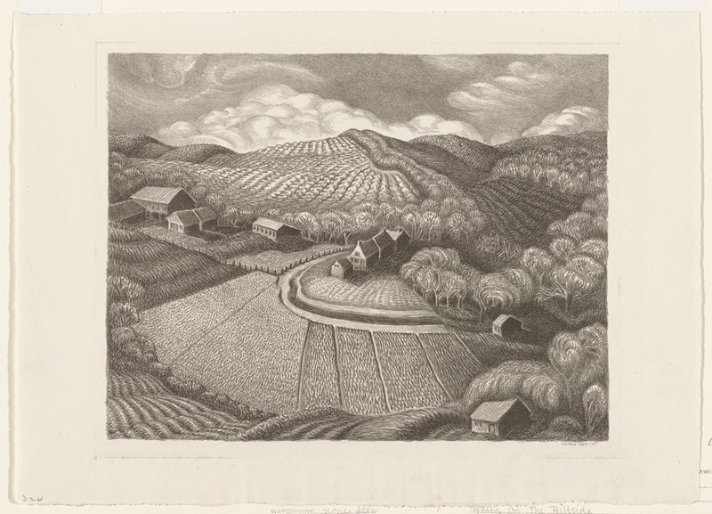 Spring on the Hillside, Wanda Gág, 1935