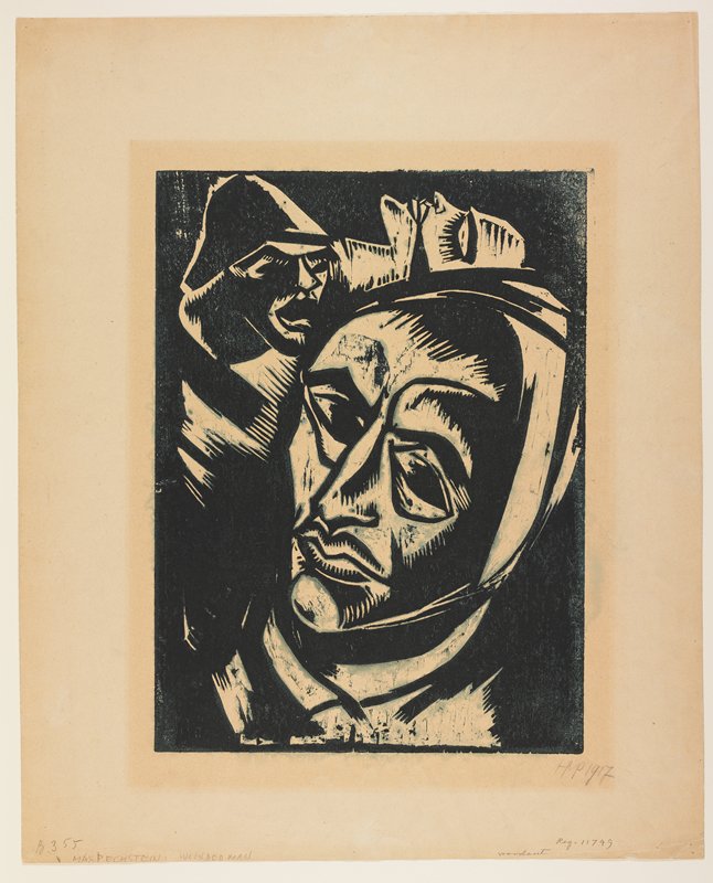 Wounded Soldier, Max Pechstein, 1917