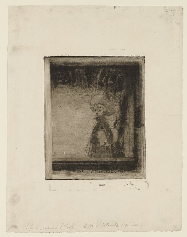 Robert Besnard (1881–1914), Little B of Villerville, Поль Альберт Бенар, 1884