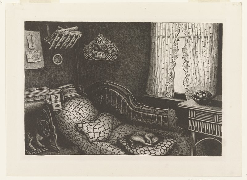 Grandma's Kitchen, Wanda Gág, 1932