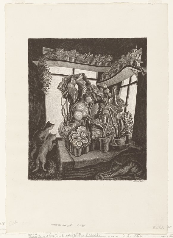Winter Garden, Wanda Gág, 1935