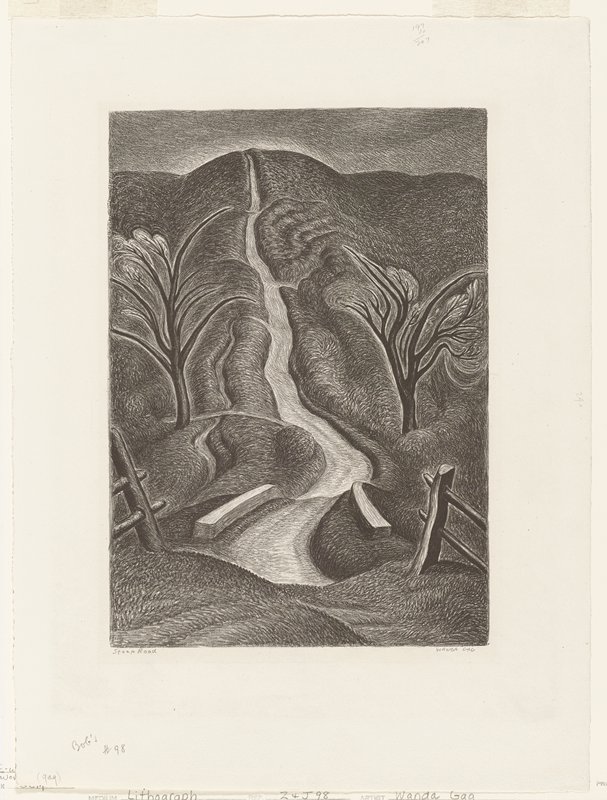 Steep Road, Wanda Gág, 1934