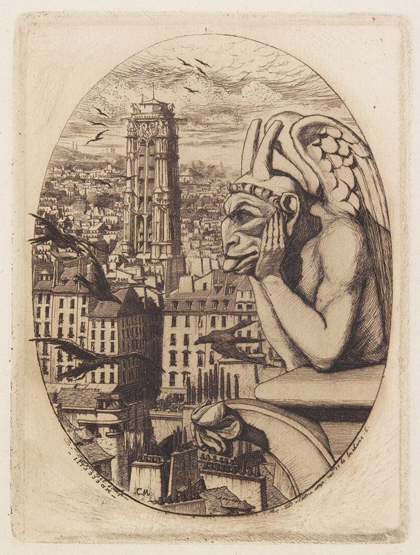 The Vampire, Charles Meryon, 1853
