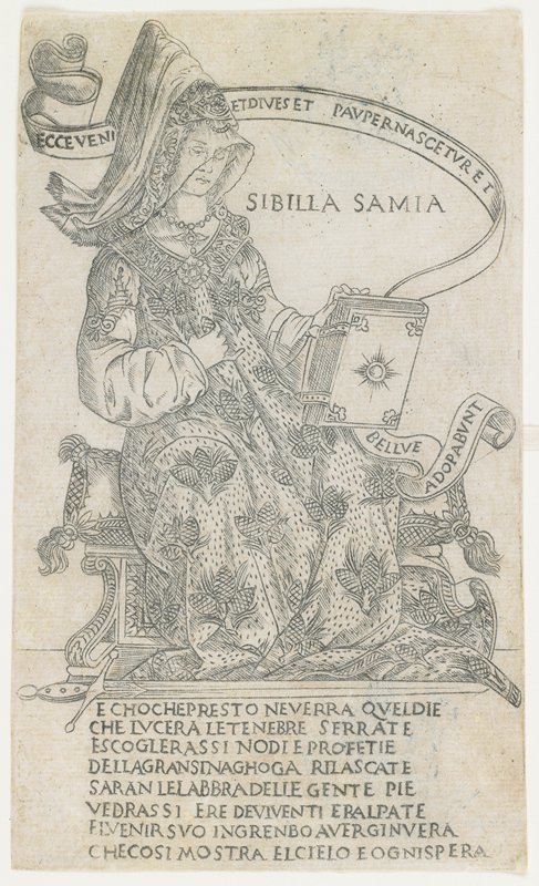 The Samian Sibyl, Francesco Rosselli, c. 1480–90