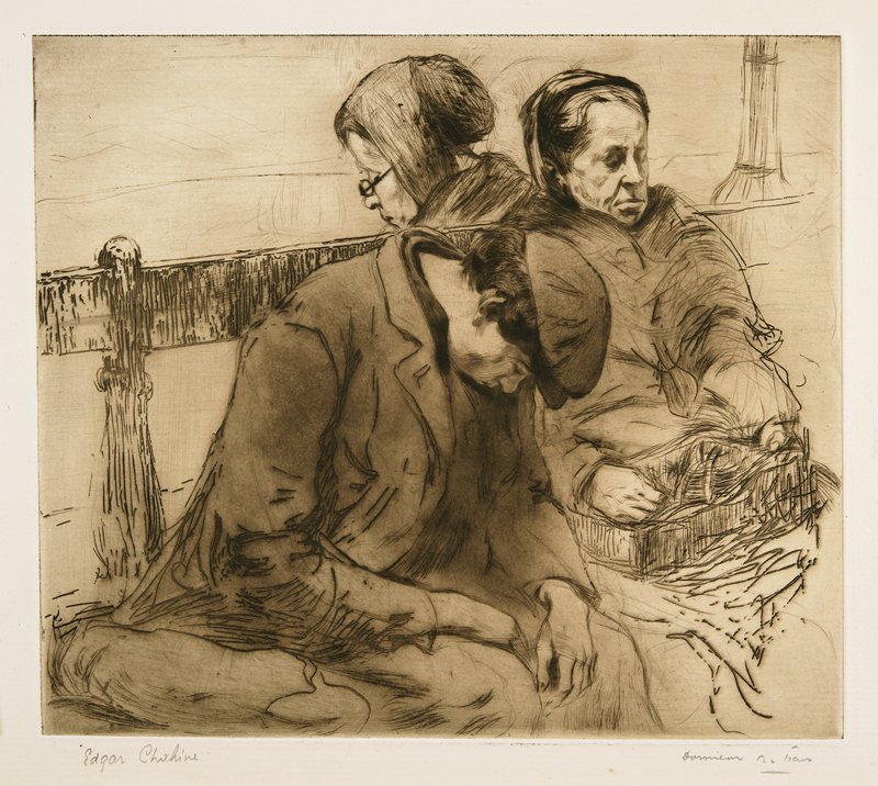 Wayfarers, Edgar Chahine, 1899