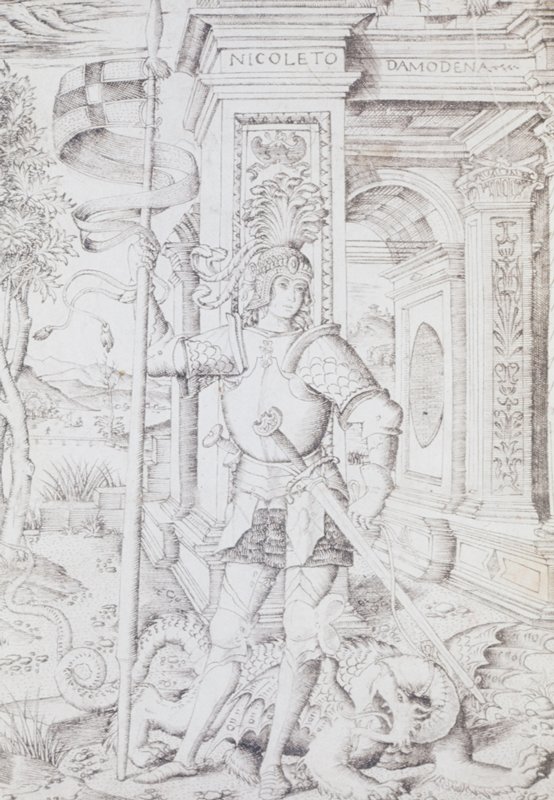 Saint George, Nicoletto da Modena, 1500–10