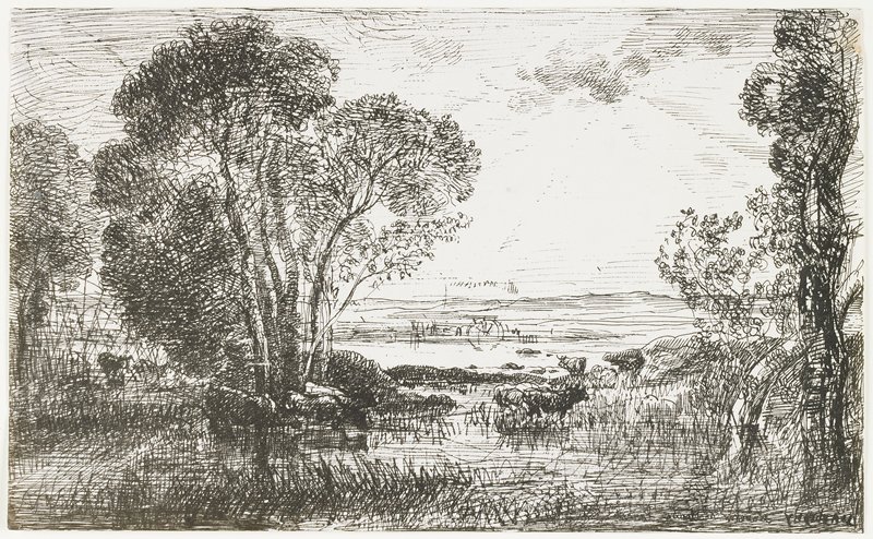 The Hydraulic Engine, Charles-François Daubigny, 1862