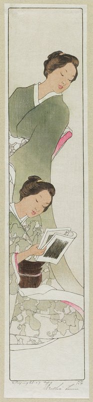Sisters, Bertha Lum, 1907